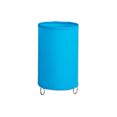 Velador de tela pegado circular