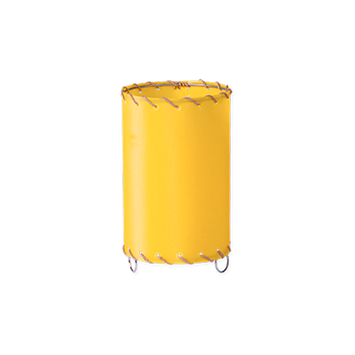 Velador de tela cosido circular